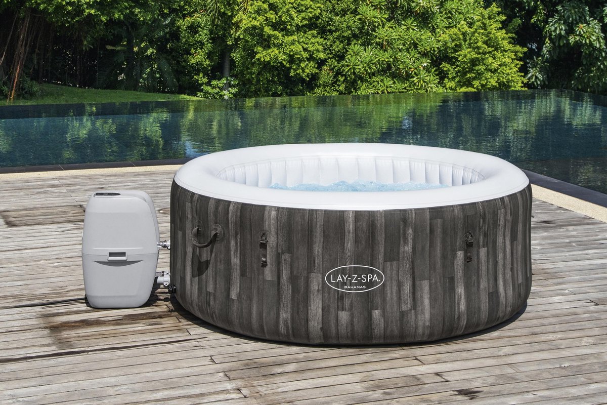 Bestway Lay-Z-Spa Bahamas AirJet inclusief Aquatural Aroma Crystals Set
