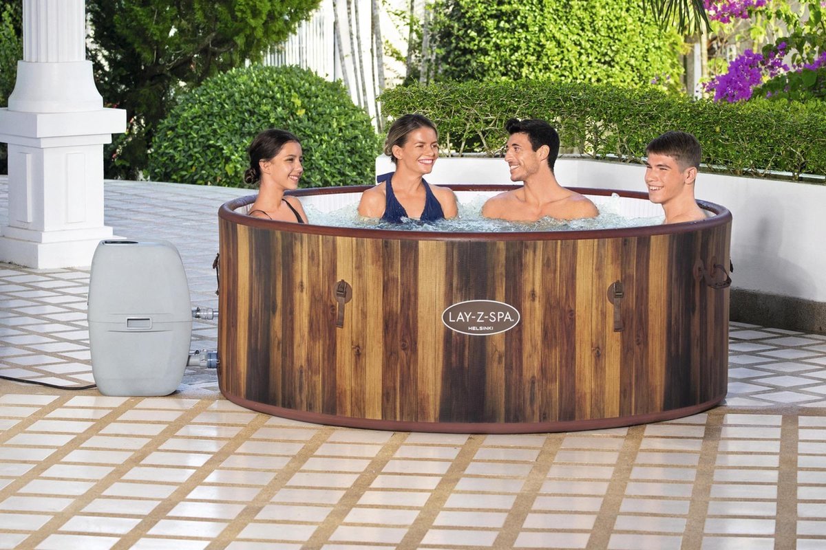 Bestway Lay-Z Spa Helsinki Opblaasbare Spa 7-Persoons