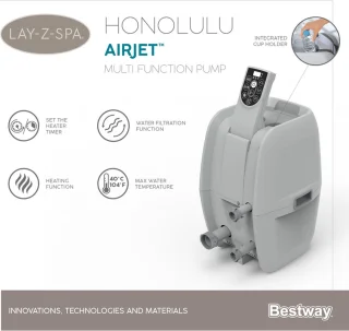 Bestway Lay-Z-Spa Honolulu Inflatable Spa
