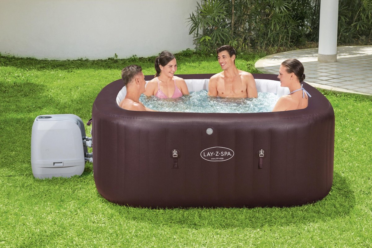 Bestway Lay-Z Spa Maldives Hydrojet Pro bubbelbad 7 persoons