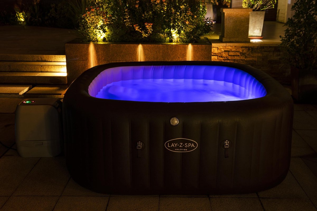 Bestway Lay-Z Spa Maldives Hydrojet Pro bubbelbad 7 persoons