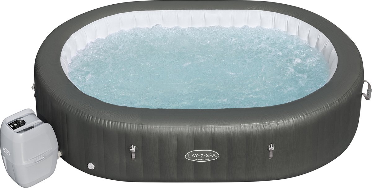 Bestway Lay-Z Spa Mauritius SMART AirJet 270x180x71 cm grijs