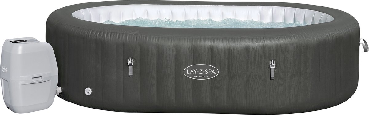 Bestway Lay-Z Spa Mauritius SMART AirJet 270x180x71 cm grijs