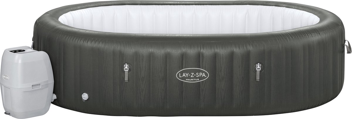 Bestway Lay-Z Spa Mauritius SMART AirJet 270x180x71 cm grijs