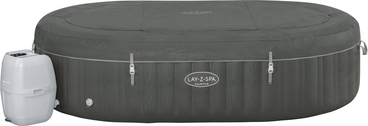 Bestway Lay-Z Spa Mauritius SMART AirJet 270x180x71 cm grijs