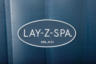 Bestway Lay-Z-Spa Milan Opblaasbare Jacuzzi 196x196 cm Bruin