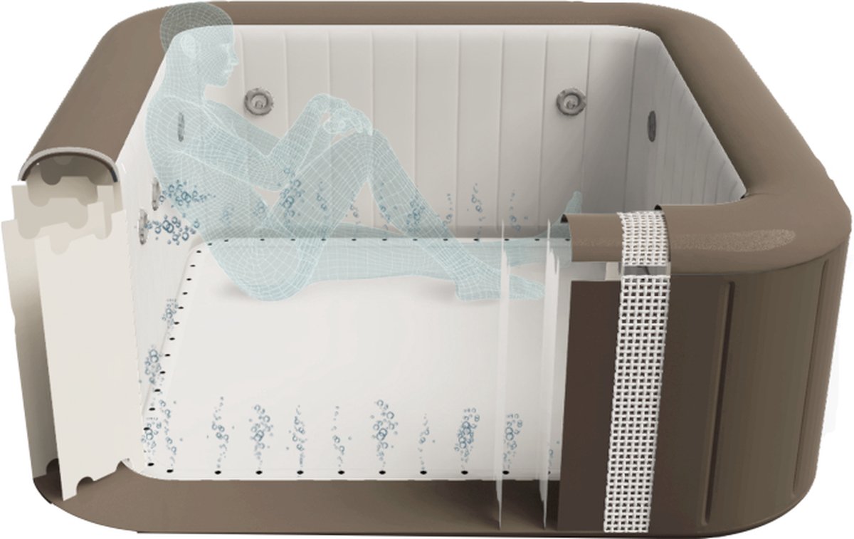 Bestway Lay-Z Spa Palma Hydrojet Pro 201x201 cm