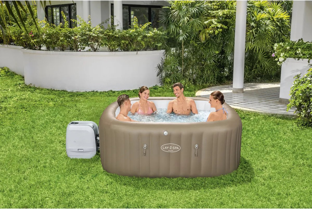 Bestway Lay-Z Spa Palma Hydrojet Pro 201x201 cm