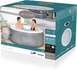 Bestway Lay-Z-Spa St. Lucia Opblaasbaar bubbelbad