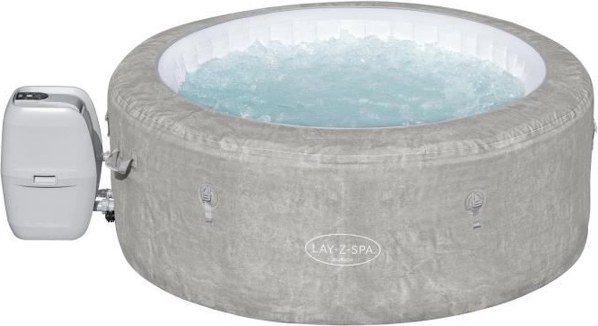 De BESTWAY Lay-Z-Spa Zürich opblaasbare hot tub 180x66 cm in één oogopslag