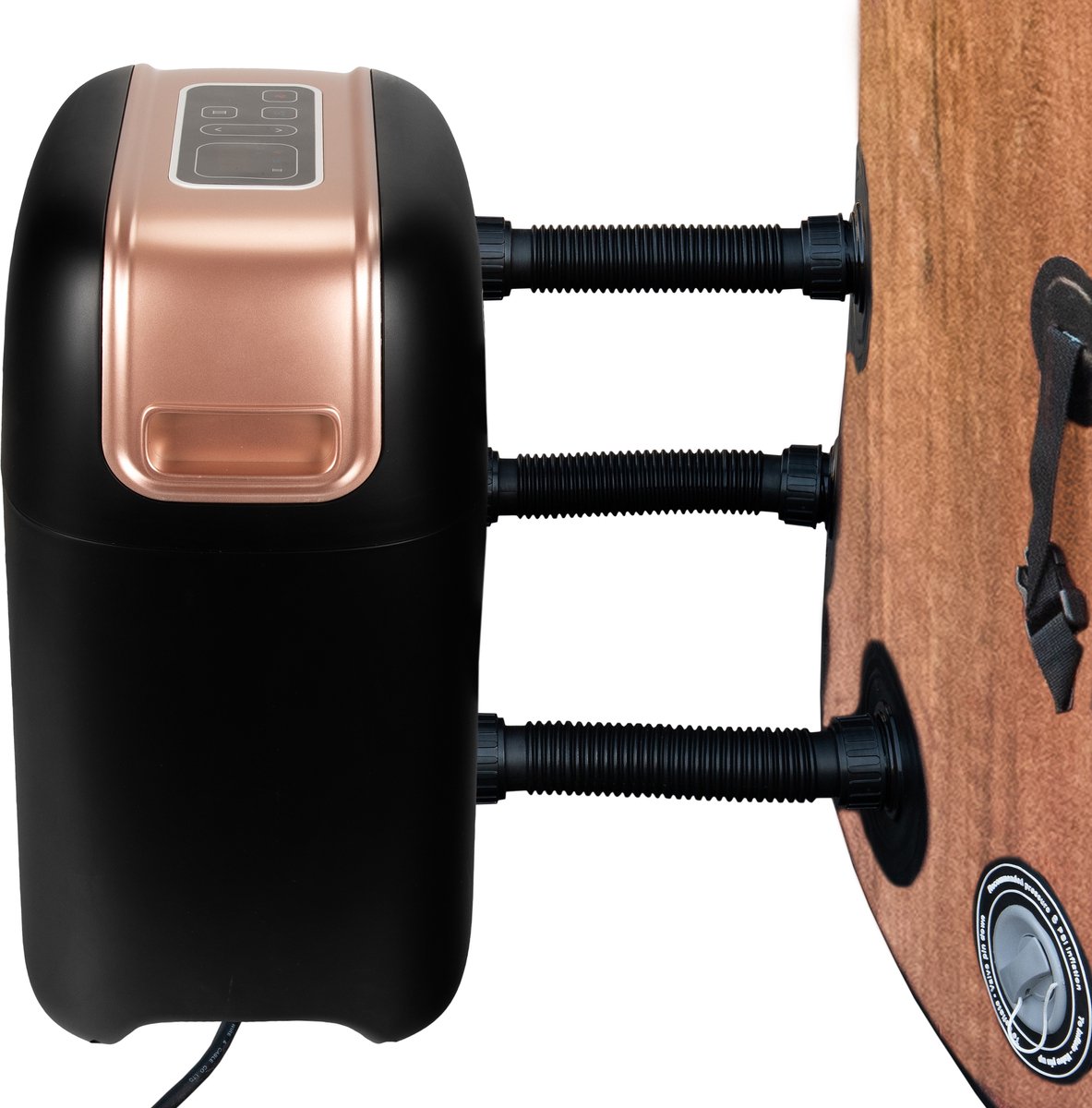COIL Bains Tuin SPA opblaasbaar 6 personen houtlook