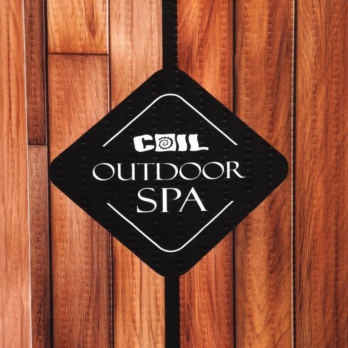 COIL Bains Tuin SPA Opblaasbaar 6 Personen Teak