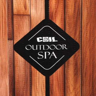 COIL Bains Tuin SPA Opblaasbaar 6 Personen Teak