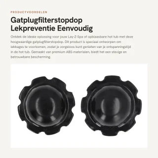 Dailygoods gatplugfilterstopdop premium filterdop