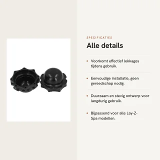 Dailygoods gatplugfilterstopdop premium filterdop