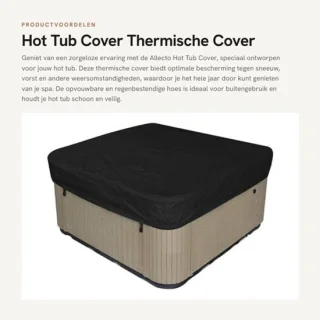Dailygoods Hot Tub Cover thermische bescherming