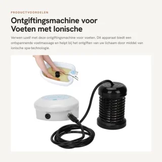 Dailygoods ontgiftingsmachine voor voeten