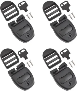 Dailygoods reparatieset voor hot tub cover clips - 4 sets