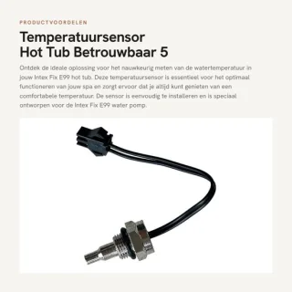 Dailygoods temperatuursensor voor Intex hot tub spa wifi