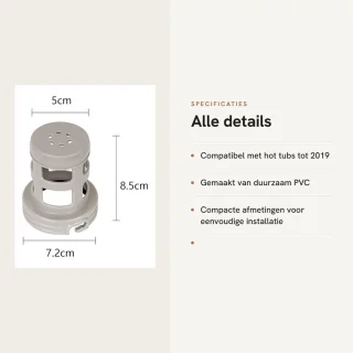 Dailygoods zwembadfilterhouder