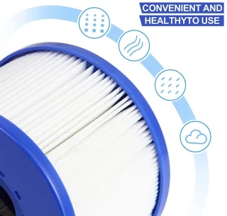 Dailygoods zwembadfilterpatronen dubbelpak