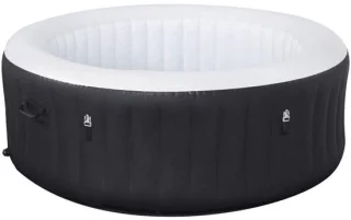 DnA Opblaasbare Jacuzzi 180 x 180 x 65 cm Zwart/Wit review