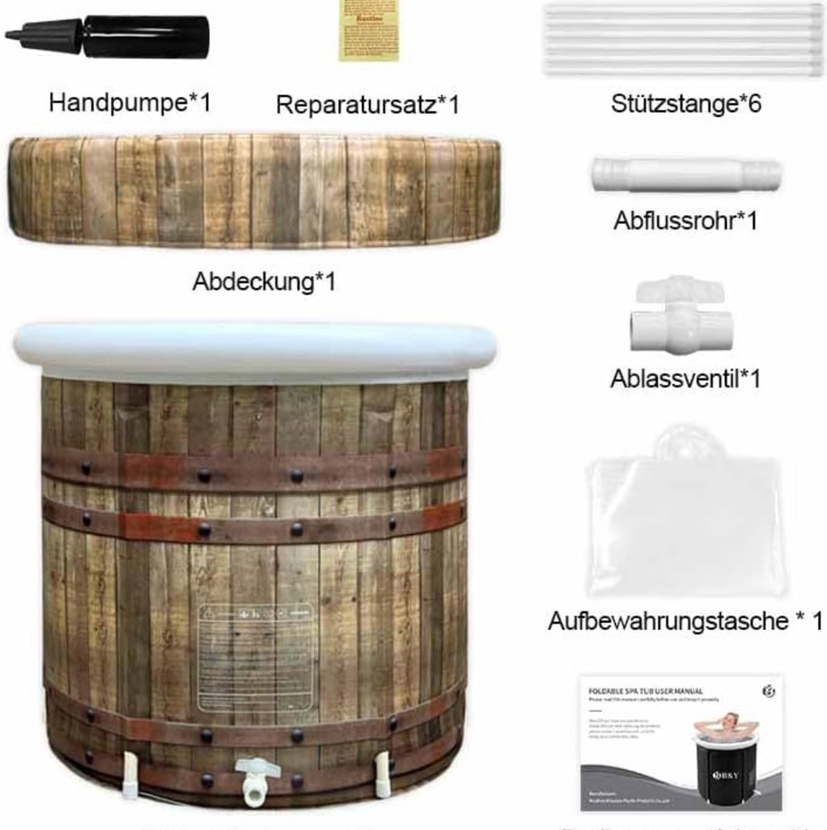 Equivera Buitenspa Hot Tub Sauna Stoomcabine