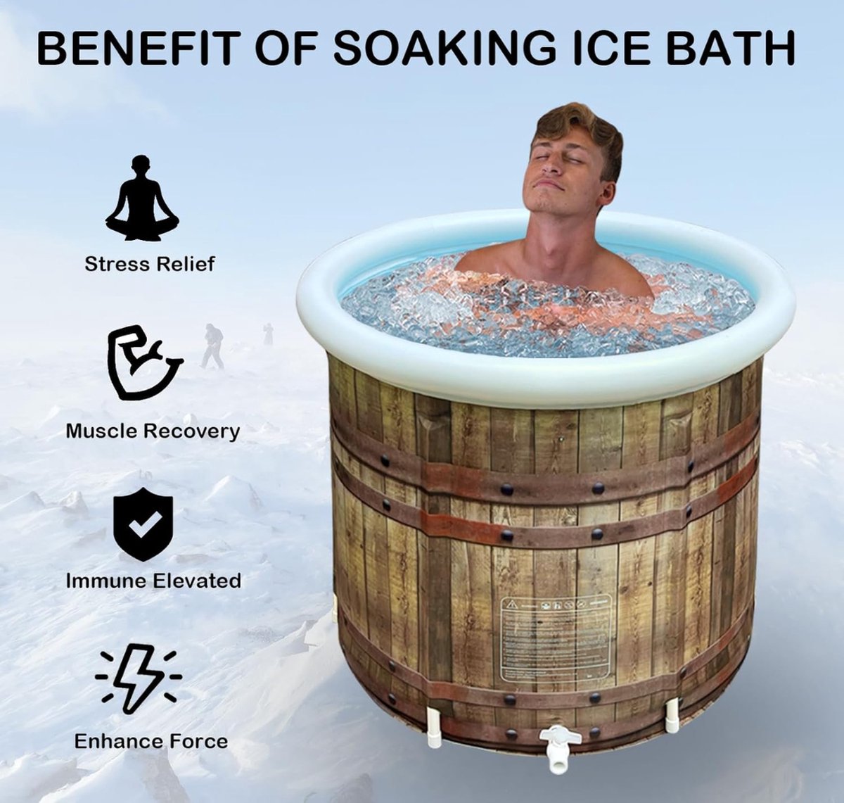 Equivera Buitenspa Hot Tub Sauna Stoomcabine