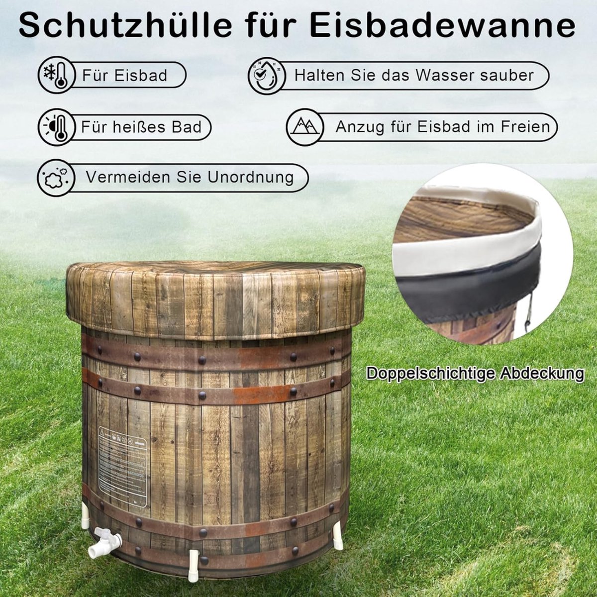 Equivera Buitenspa Hot Tub Sauna Stoomcabine