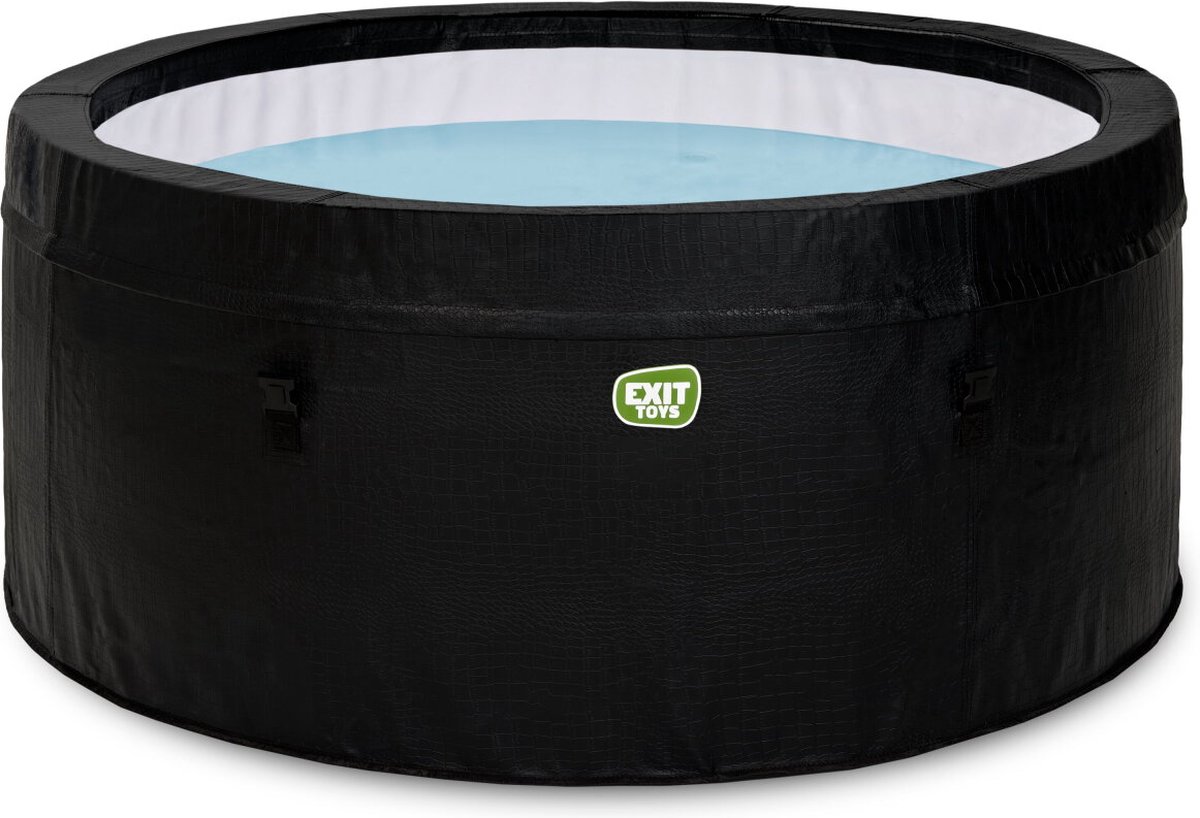 EXIT Leather Premium spa 2 personen zwart