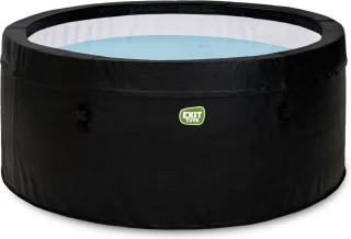 EXIT Leather Premium spa 2 personen zwart