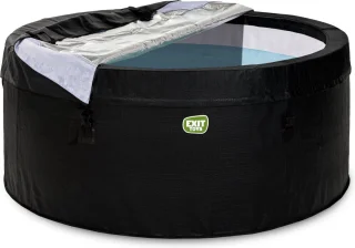 EXIT Leather Premium spa 2 personen zwart