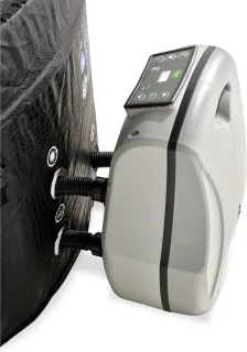EXIT Leather Premium spa 2 personen zwart