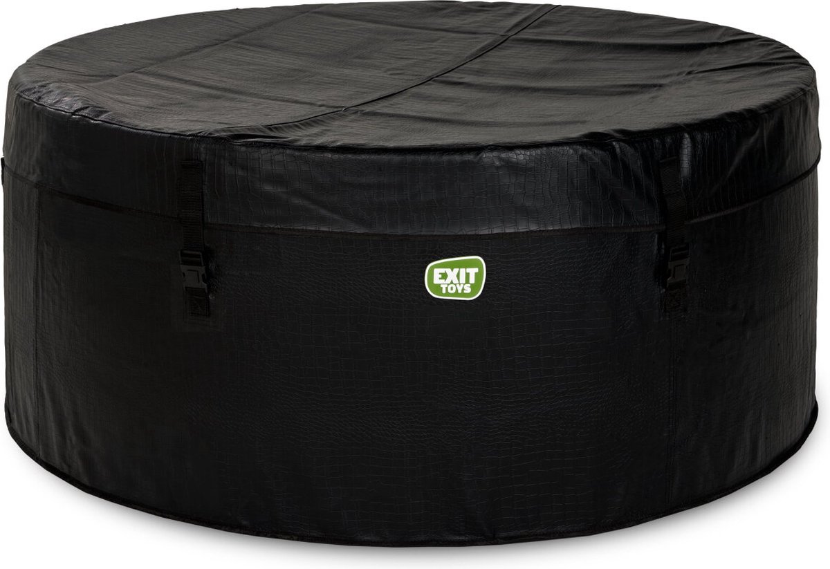EXIT Leather Premium spa 2 personen zwart
