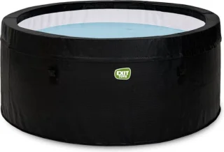 EXIT Leather Premium spa 2 personen zwart