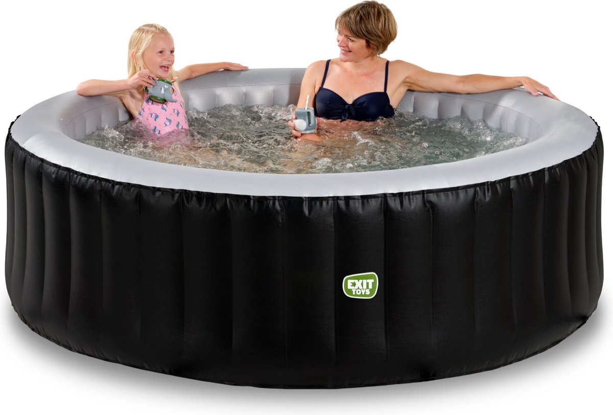 EXIT Silver Classic spa 4-persoons zwart