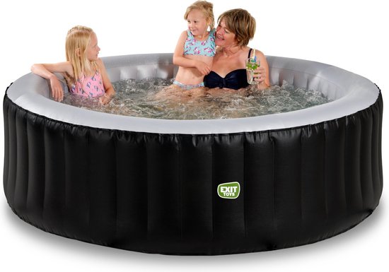 EXIT Silver Classic spa 4-persoons zwart