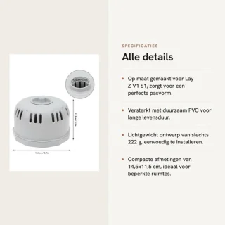 Filterpatroonhouder voor Lay Z V1 S1 PVC