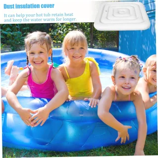 Getijden Opblaasbare Hot Tub Cover Vierkant