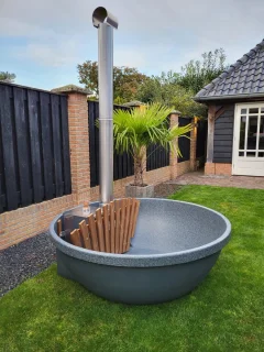 GooseBaden 2 Persoons Hottub Met Kunststof Deksel