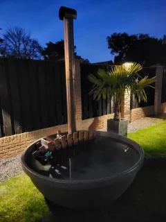 GooseBaden 2 Persoons Hottub Met Kunststof Deksel