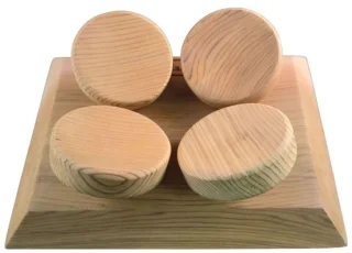 Halu Hoofdsteun Sauna Vierkant Red Cedar