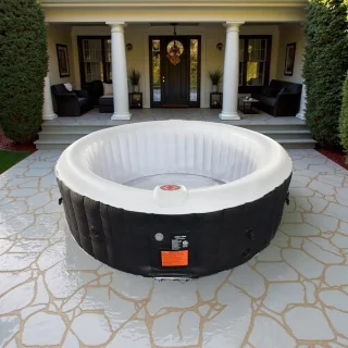 HomeByNicole Opblaasbare Jacuzzi 4 Persoons Ronde Spa