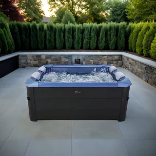 Hometotry Deluxe Opblaasbare Jacuzzi 6-8 Persoons