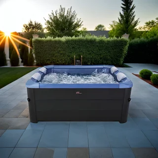 Hometotry Deluxe Opblaasbare Jacuzzi 6-8 Persoons