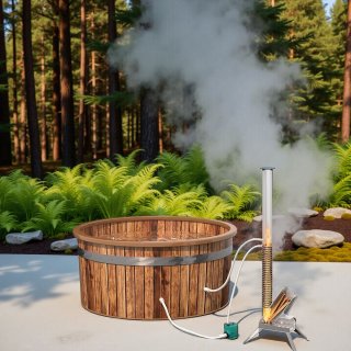 De Hometotry Draagbare Houtkachel voor Zwembad en Spa in één oogopslag