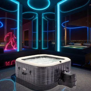 Hometotry Luxe Opblaasbare Whirlpool Spa 6-persoons