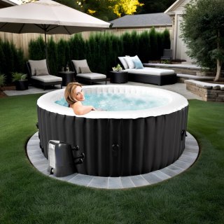 Wat vinden we goed aan de Hometotry Opblaasbaar Whirlpool Bubbelbad 4-persoons