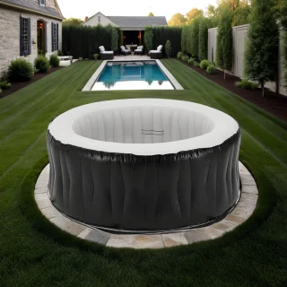 Hometotry Opblaasbare 3-Persoons Bubbelspa
