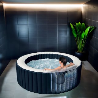 De Hometotry Opblaasbare 4-persoons Jacuzzi in één oogopslag
